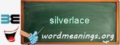 WordMeaning blackboard for silverlace